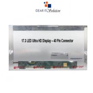 17.3" LED Ultra HD Display – 40 Pin Connector 