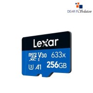 Lexar High-Performance 633x 256GB MicroSDXC UHS-I Memory Card with Adapter