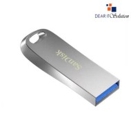 SanDisk 64GB Ultra Luxe USB 3.1 Metal Silver Pen Drive